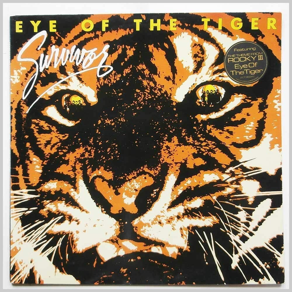 Capa do disco Eye of the Tiger, do Survivor