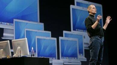 O keynote do anúncio da mudança para Intel