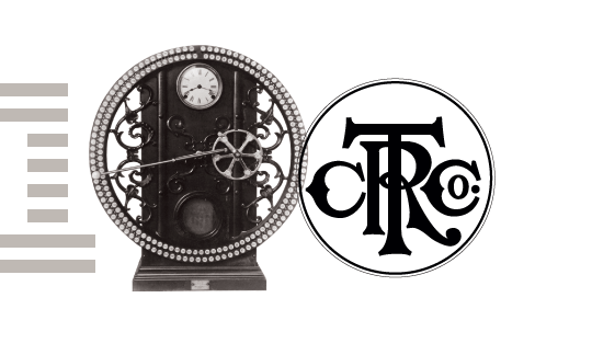 Tabulador mecânico e o logo da CTR