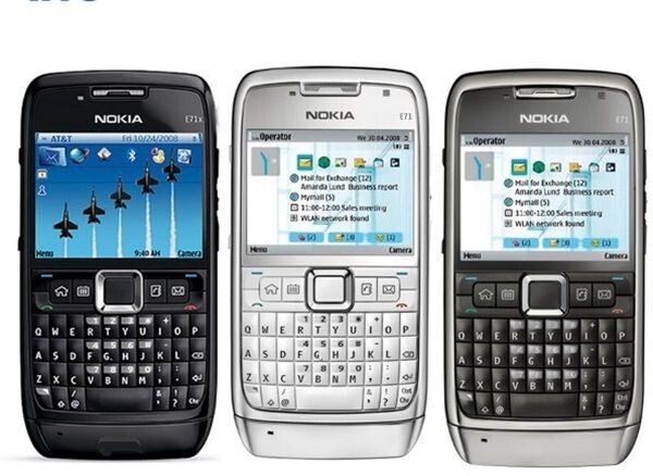Nokia E71 em 3 modelos
