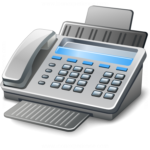 Ícone de uma máquina de fax genérica