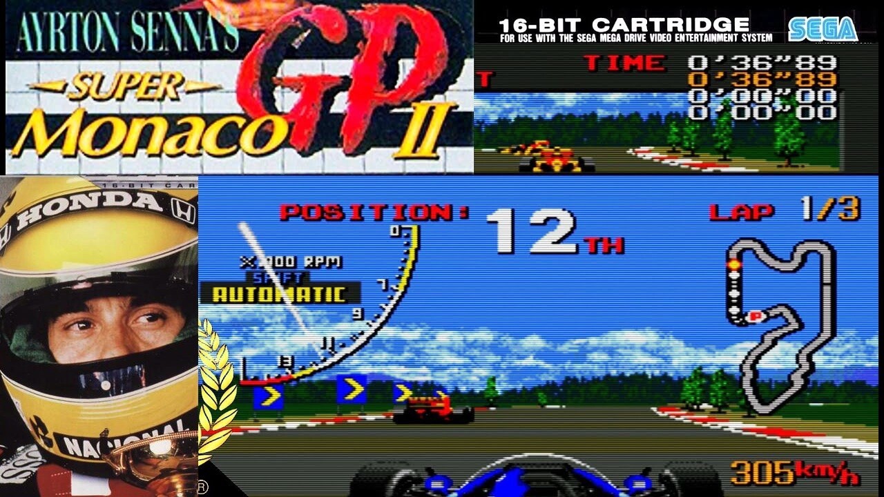 Montagem com tela e fragmentos da capa do jogo