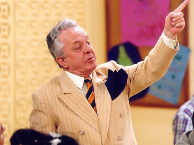 Rogério Cardoso caracterizado como Rolando Lero