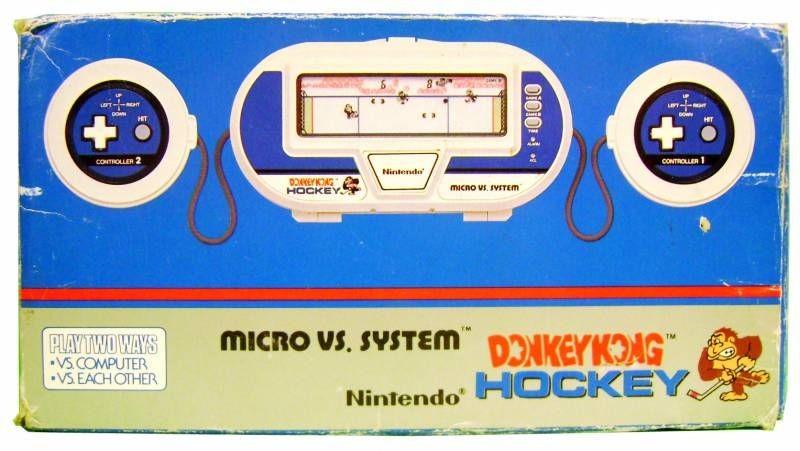 Caixa da edição Donkey Kong Hockey do Game & Watch da Nintendo