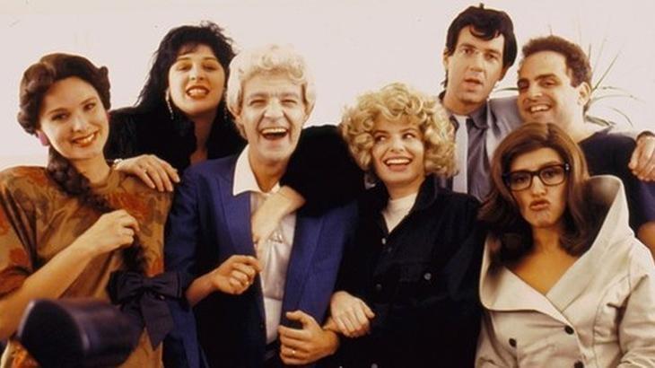 Personagens do quadro 'Fogo no Rabo', sátira da novela Roda de Fogo