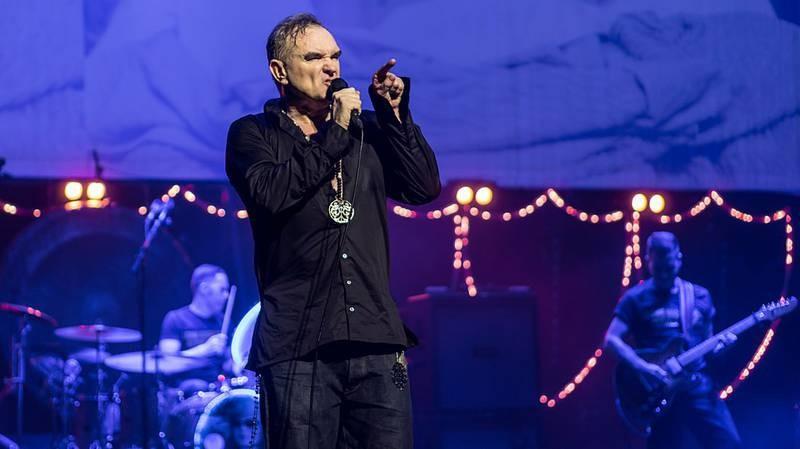 Morrissey dá chilique no palco em 2018