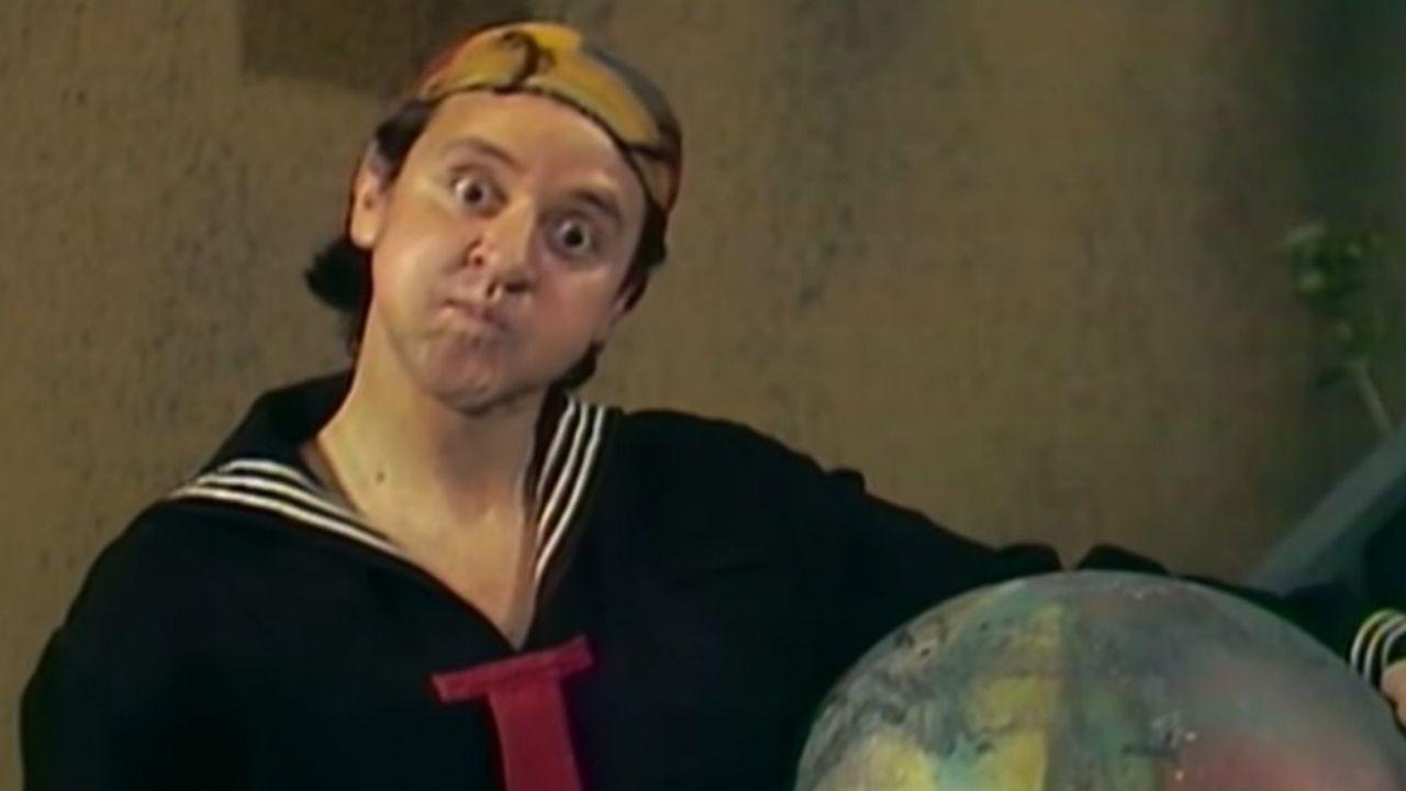 O personagem Quico, em cena da série Chaves.