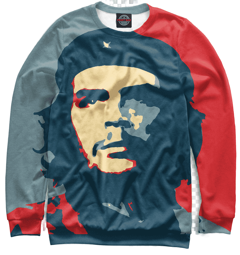 Casaco com aplicação da foto de Guevara tirada por Korda.