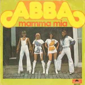 Capa do single de Mamma Mia nos anos 1970.
