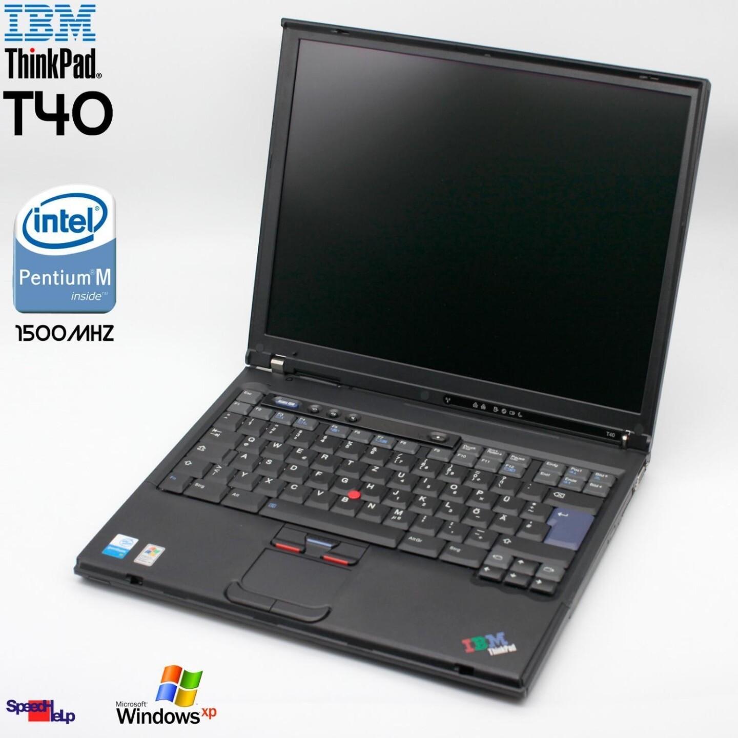 IBM Thinkpad T40 com o Pentium M (Centrino)