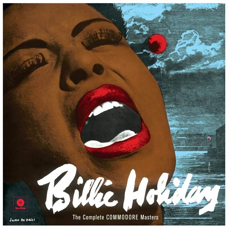 Capa de disco clássico de Billie Holiday